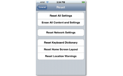 format mobile phone